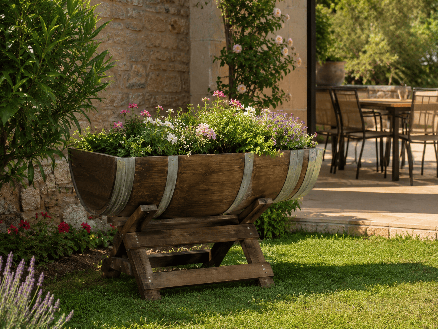 Jardinière Demi Lune