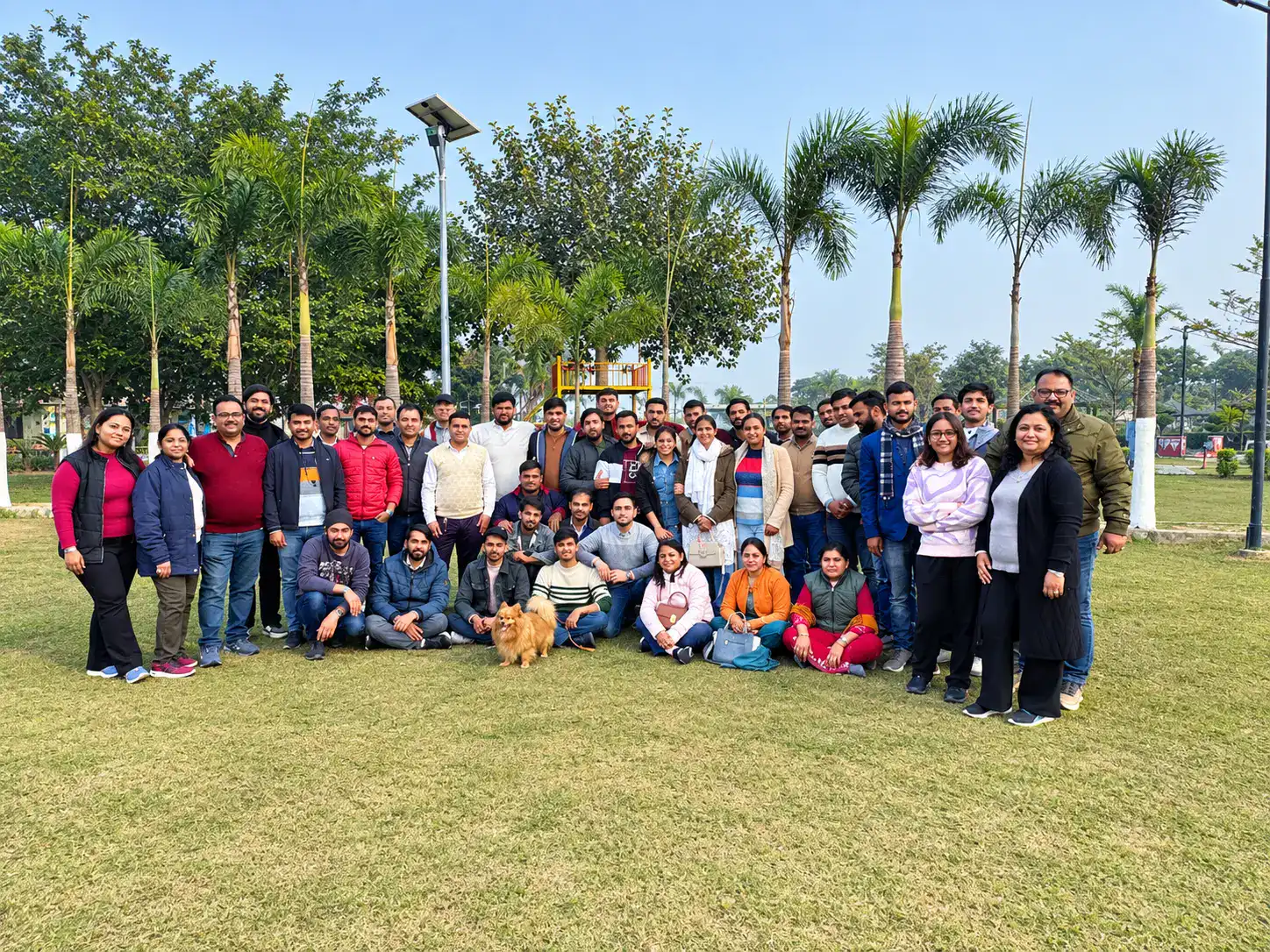 United Control Engineers team group photo representing a leading industrial automation company in Delhi NCR.