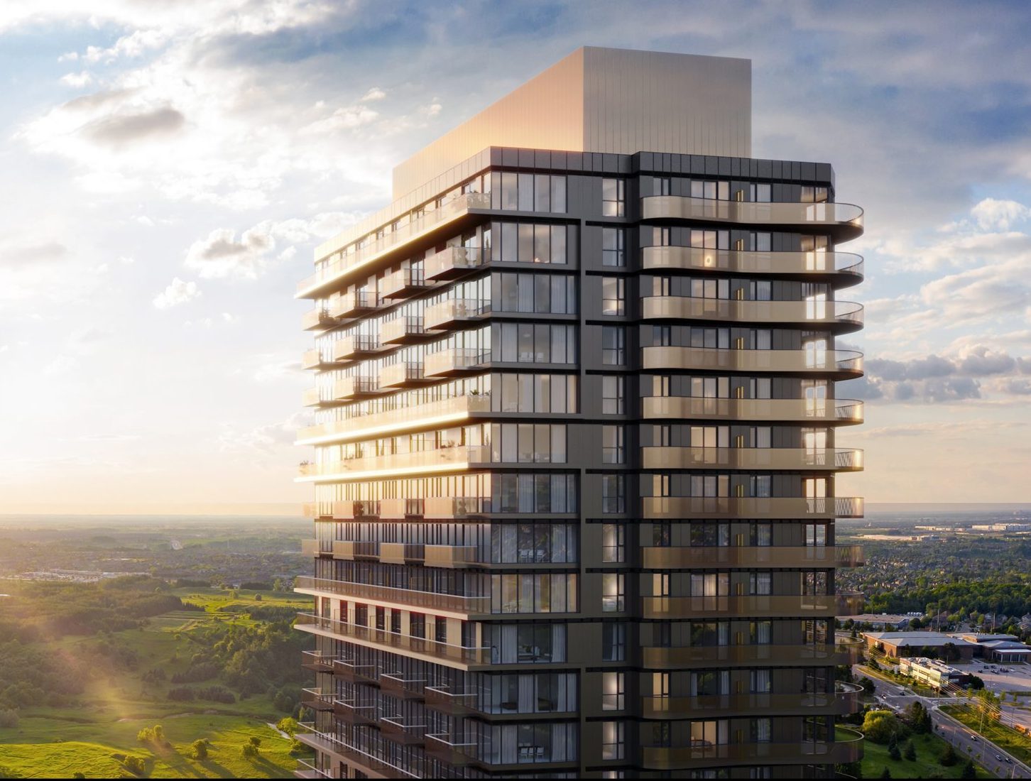 William Granger Greenway at Boyd Conservation Park in summer, Woodbridge, Ontario, Canada