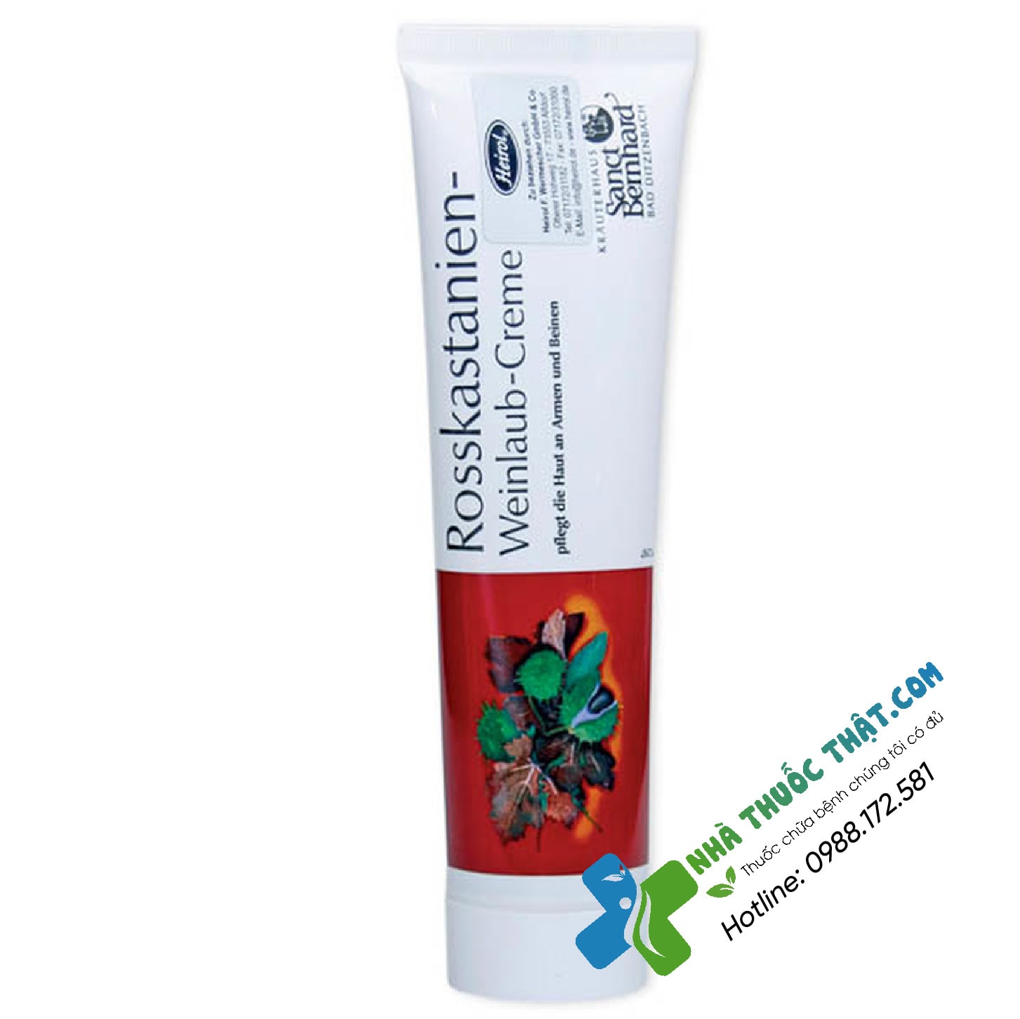 Rosskastanien Weinlaub Creme Tuýp 25ml - Kem Bôi Hạt Dẻ Ngựa