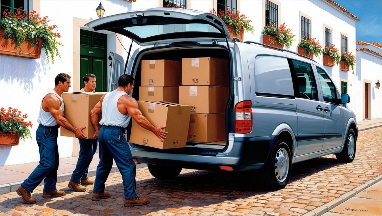 переезд по Испании