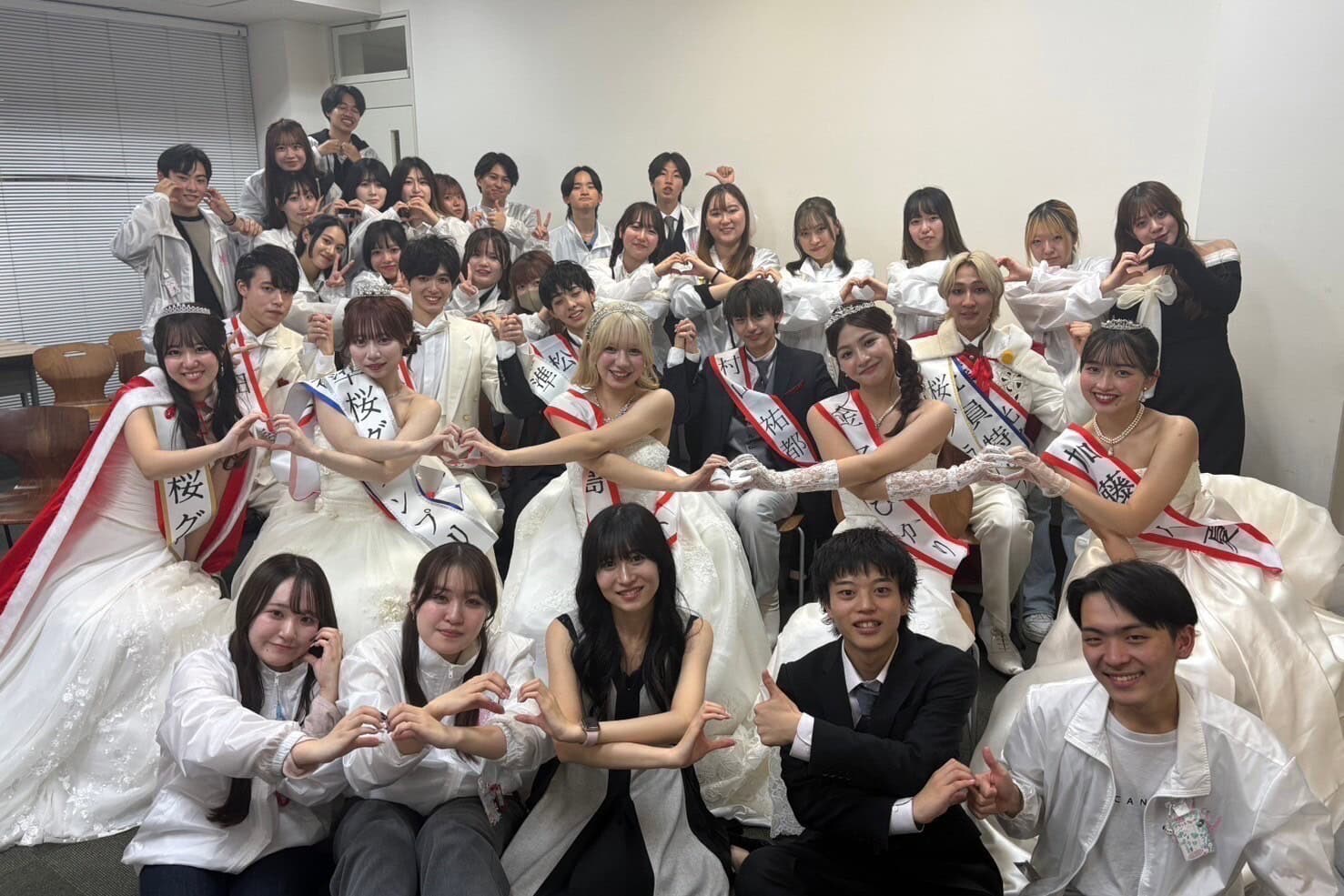 桜美林大学 ミスコン 桜コンテストの様子