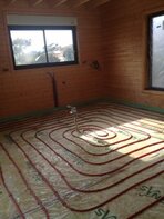 plancher chauffant maison bois massi