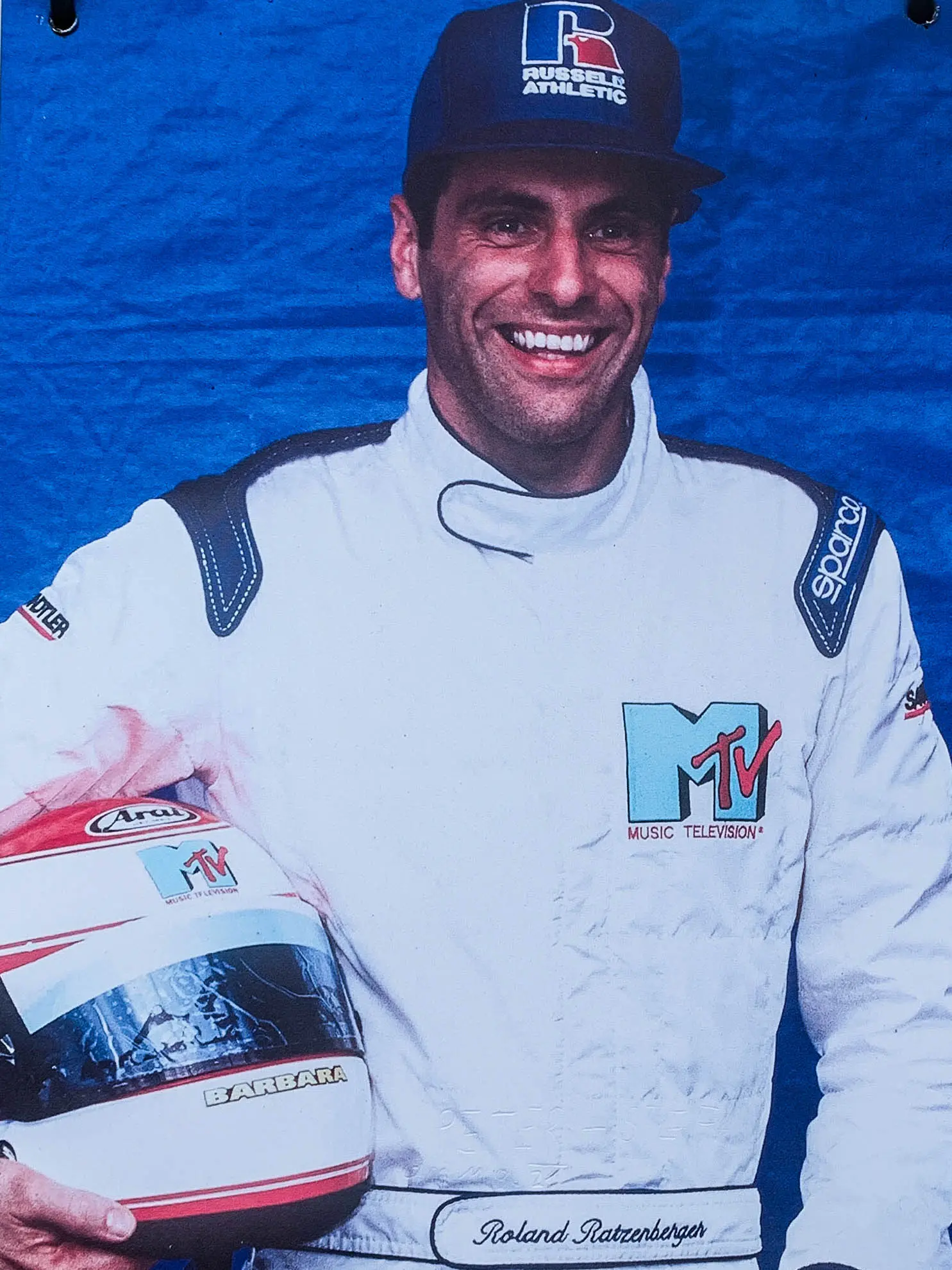 Formel 1 Fahrer Roland Ratzenberger in Imola