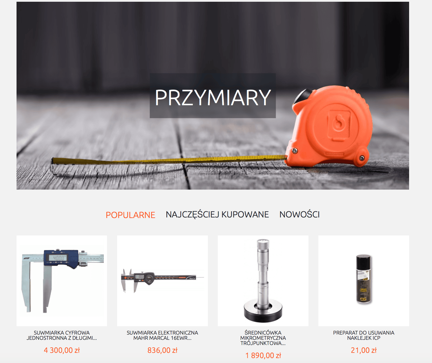 narzedzia pomiarowe