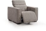 KY467 PRIMO RECLINER CHAIR MOLE CHENILLE CUT OUT (4)