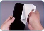 Handheld cleaning doek voor smartphones en schermen, ideale reinigingsoplossing.