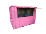 Container bar pliable 3 x 2m- Rose RAL 3014 – Image 3