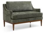 KY514 BRIAR TWO SEATER OLIVE CHENILLE CUT OUT (2)