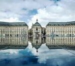 place de la bourse avec le miroir d'eau à bordeaux