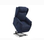 KY511 FLETCHER TWIN MOTOR RECLINER NAVY CUT OUT (5)