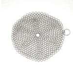 cast iron chainmail scrubber