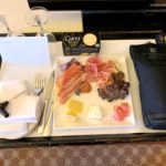 Complimentary Charcuterie Plate and Wine Gift