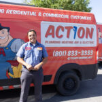action plumbing van