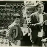 Barry Gordon performing in a scene from “A Thousand Clowns,” standing beside Jason Robards.