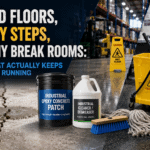 Cracked Floors, Slippery Steps, and Grimy Break Rooms