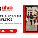 distruição de panfletos