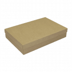 pudełko ozdobne eko beżowe 35 x 24 x 7 cm