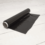 folia stretch czarna 1,5 kg