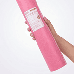 Flizelīns rullī perforēts 60cm x 50m rozā krāsā
