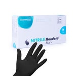 Nitrila cimdi "MasterGlove" (melni)