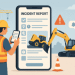 Incident Reporting with mobile forms in construction jobsite