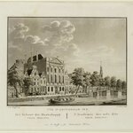 The Keizersgracht towards the Westertoren and the Berensluis. 1825 Kruyff, Cornelis de, Lutz, A., Buffa en Zonen