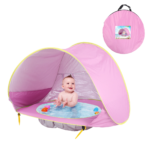 UV protecting baby beach tent