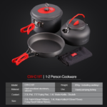 portable camping cookware set