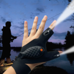 LED fishing gloves