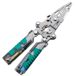 Thickened electric wire stripper