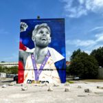 Best Street Art in the northern area of Boulogne sur Mer by Zabou.