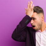 man with hand on forehead feeling dumb about this mistake b2b marketers make