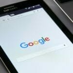 グーグルの検索画面