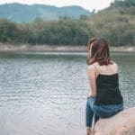 悲しい女性