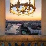 Вид с балкона гостевых апартаментов в центре Москвы | Кирилл Толль