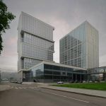 Архитектурная съемка многофункционального делового комплекса на проспекте Лихачева в Даниловском районе фотограф Кирилл Толль