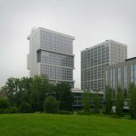 Архитектурная съемка причала ЗИЛ и электрического речного трамвая на Нагатинской набережной фотограф Кирилл Толль