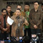 Wakil Menteri Pertanian Sudaryono menyampaikan keterangan pers terkait aturan wajib lapor ekspor komoditas strategis nasional di Jakarta.