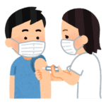 予防接種の絵