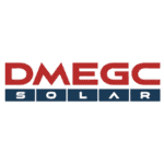 Logo DMEGC Solar, fabricant de panneaux photovoltaïques.