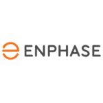 Logo d’Enphase, leader en micro-onduleurs pour photovoltaïque.
