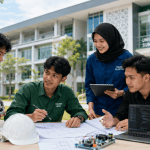 Universitas Islam Sumatera Utara atau UISU melalui Fakultas Teknik UISU menawarkan pilihan program studi teknik mesin, teknik sipil, teknik elektro, dan teknik informatika untuk mencetak lulusan unggul, profesional, dan berdaya saing.