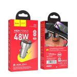 Z50 Leader - מטען רכב 48W PD+QC3.0 עם תצוגה דיגיטלית