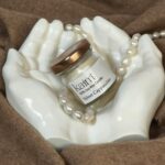 Small Glass Jar Candle - Velvet Cappuccino Fragrance