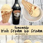 Homemade Irish Cream Ice Cream