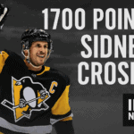 Sidney Crosby just became the 9th player in NHL history to reach 1,700 career points