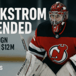 Jacob Markstrom, Devils news, New Jersey Devils, NHL contracts, NHL signings, NHL extensions, Markstrom contract, Devils goalie, NHL goalie news, hockey news today