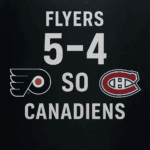 Flyers outlast Canadiens 5-4 in shootout after blowing 3-0 start | IceHockeyMan