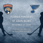 NHL Match Preview - Florida Panthers vs St. Louis Blues | December 21, 2025